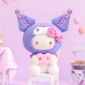 Kuromi Party Vinyl Plush Series - Hello Kitty